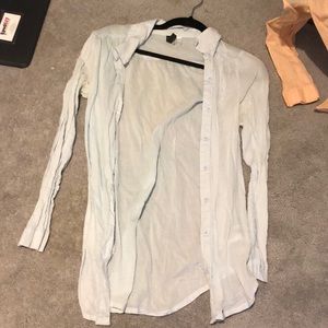 Light blue button down from H&M